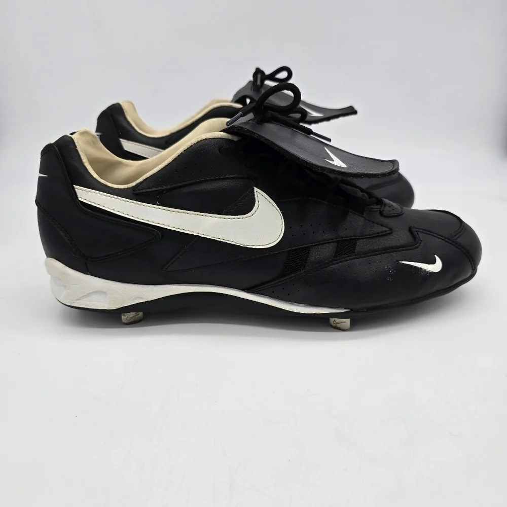 Nike Shoes Men's 14 Baseball Metal Cleats Leather Flap Tongue